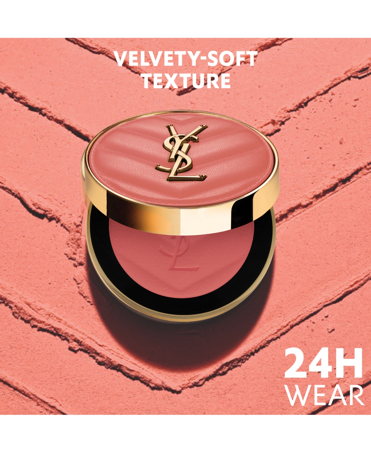 Saint Laurent Make Me Blush 24h Buildable Powder Blush In 37 Peachy Nude