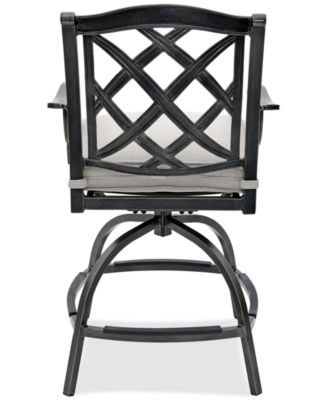 Wythburn 7-pc. Outdoor Bar Height Fire Pit Chat Set