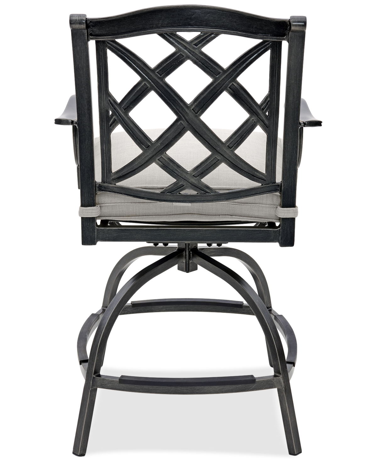 AGIO WYTHBURN 7-PC. OUTDOOR BAR HEIGHT FIRE PIT CHAT SET, CREATED FOR MACYS 
