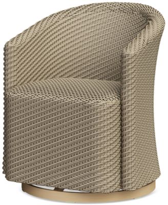 Reid Outdoor Dining Swivel Chair, Created for Macy's
