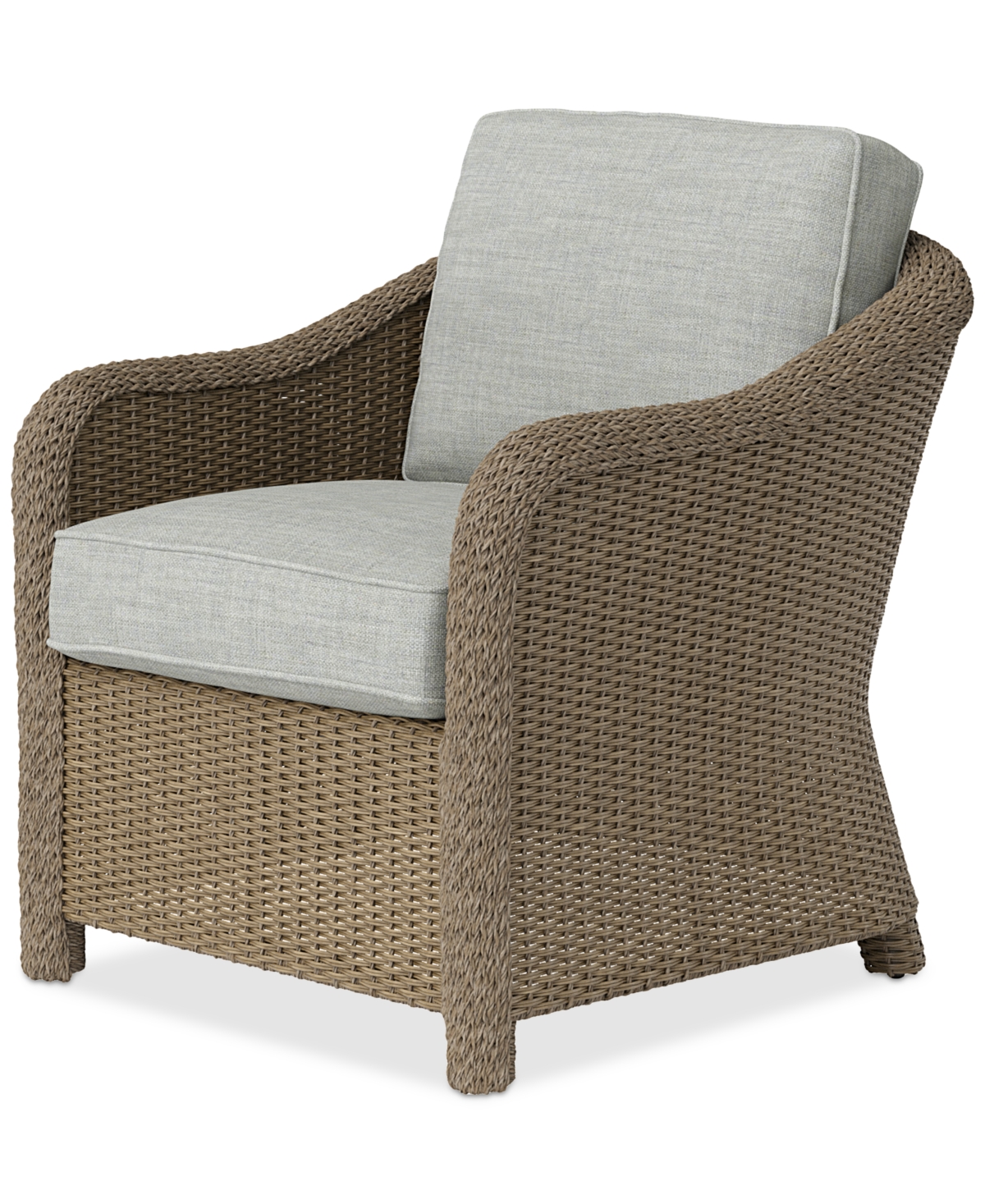 Agio Sonetta Outdoor Lounge Chair In Oyster Light Grey