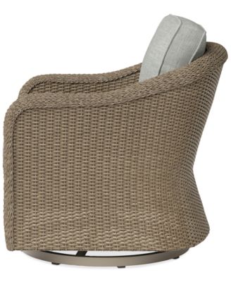 Sonetta Outdoor Swivel Chair, Created for Macy's