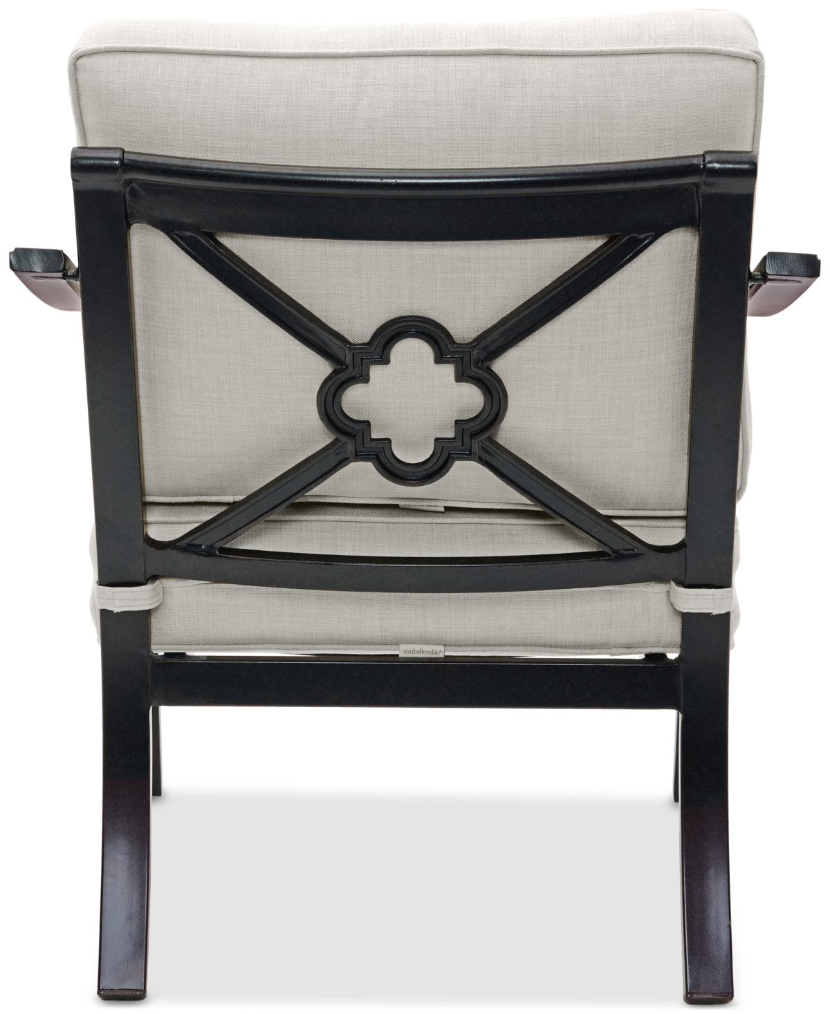 Agio St Croix Outdoor Lounge Chair In Pearl White