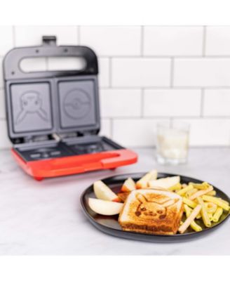 Pokemon Grilled Cheese Maker - Panini Press and Compact Indoor Grill