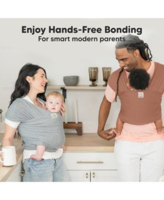 Original Baby Wraps Carrier, Baby Sling Carrier, Stretchy Infant Carrier for Newborn, Toddler