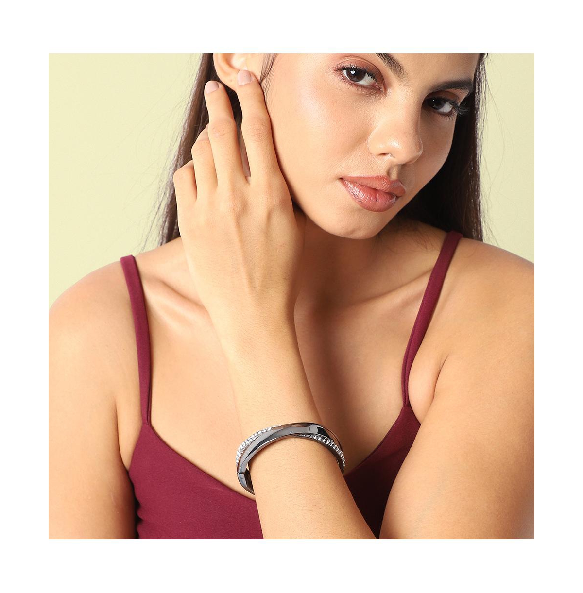Sohi Twisted Bracelet In Silver