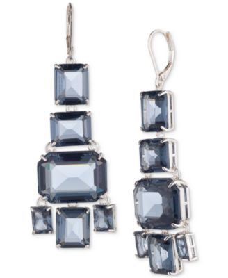 Lauren Ralph Lauren - Geometric Stone Cluster Chandelier Drop Earrings