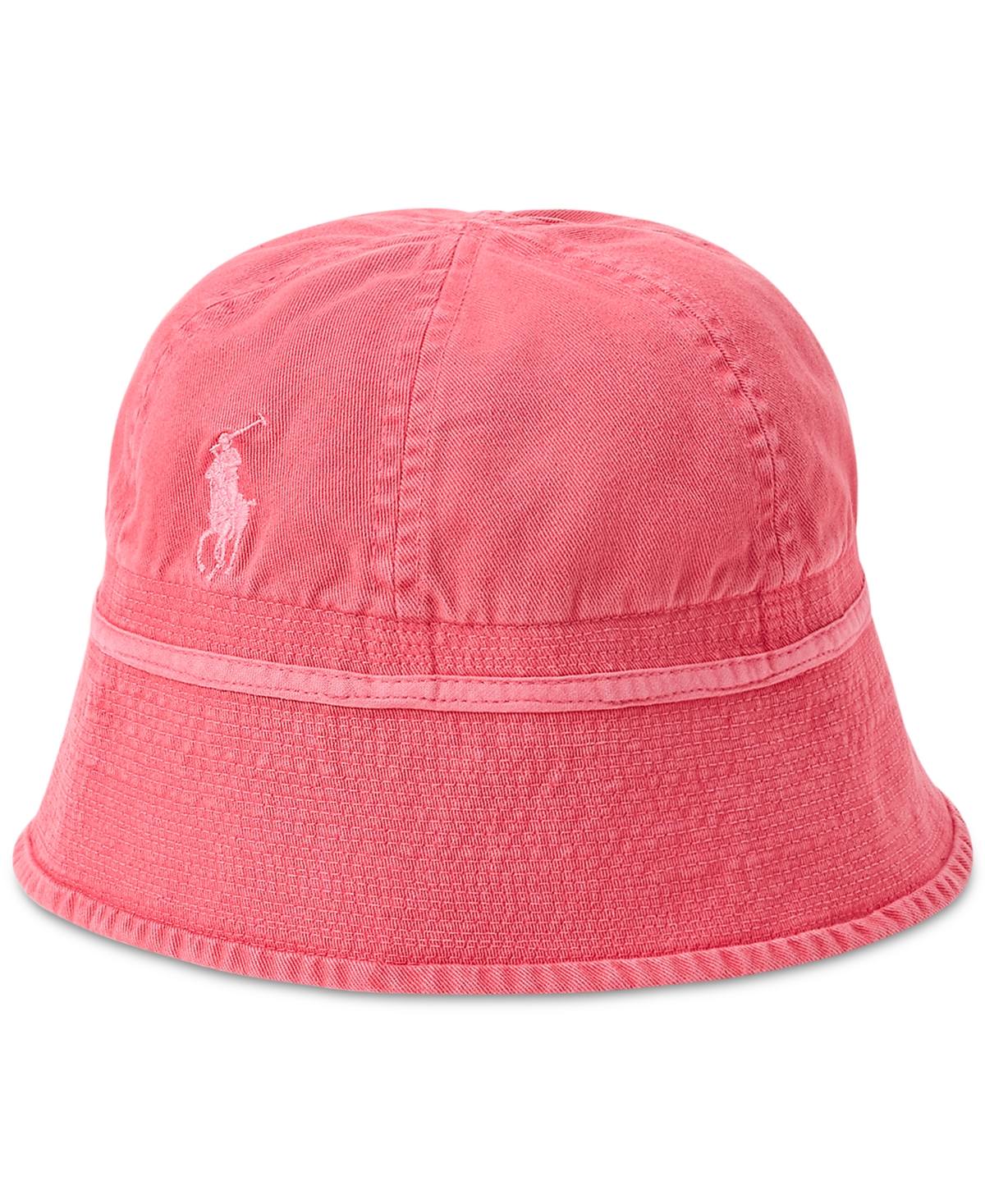 Polo Ralph Lauren Garment-dyed Twill Bucket Hat In Red