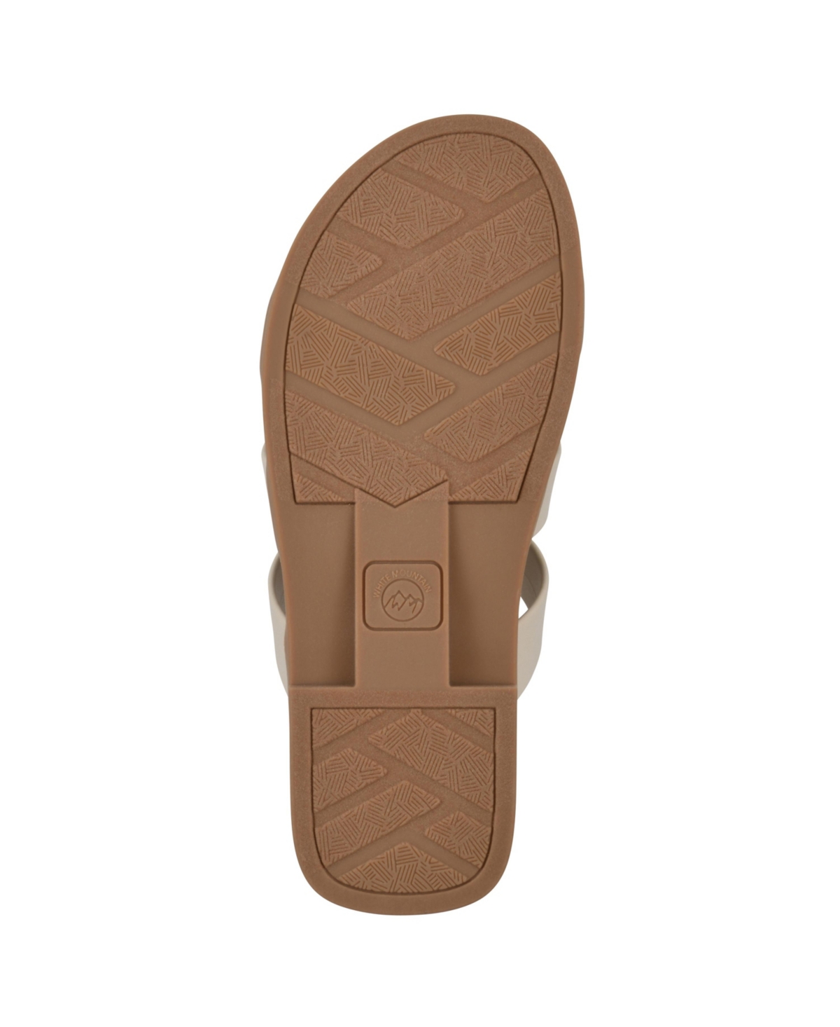 White Mountain Women's Koala Slip-on Flat Sandals In Eggshell Smooth