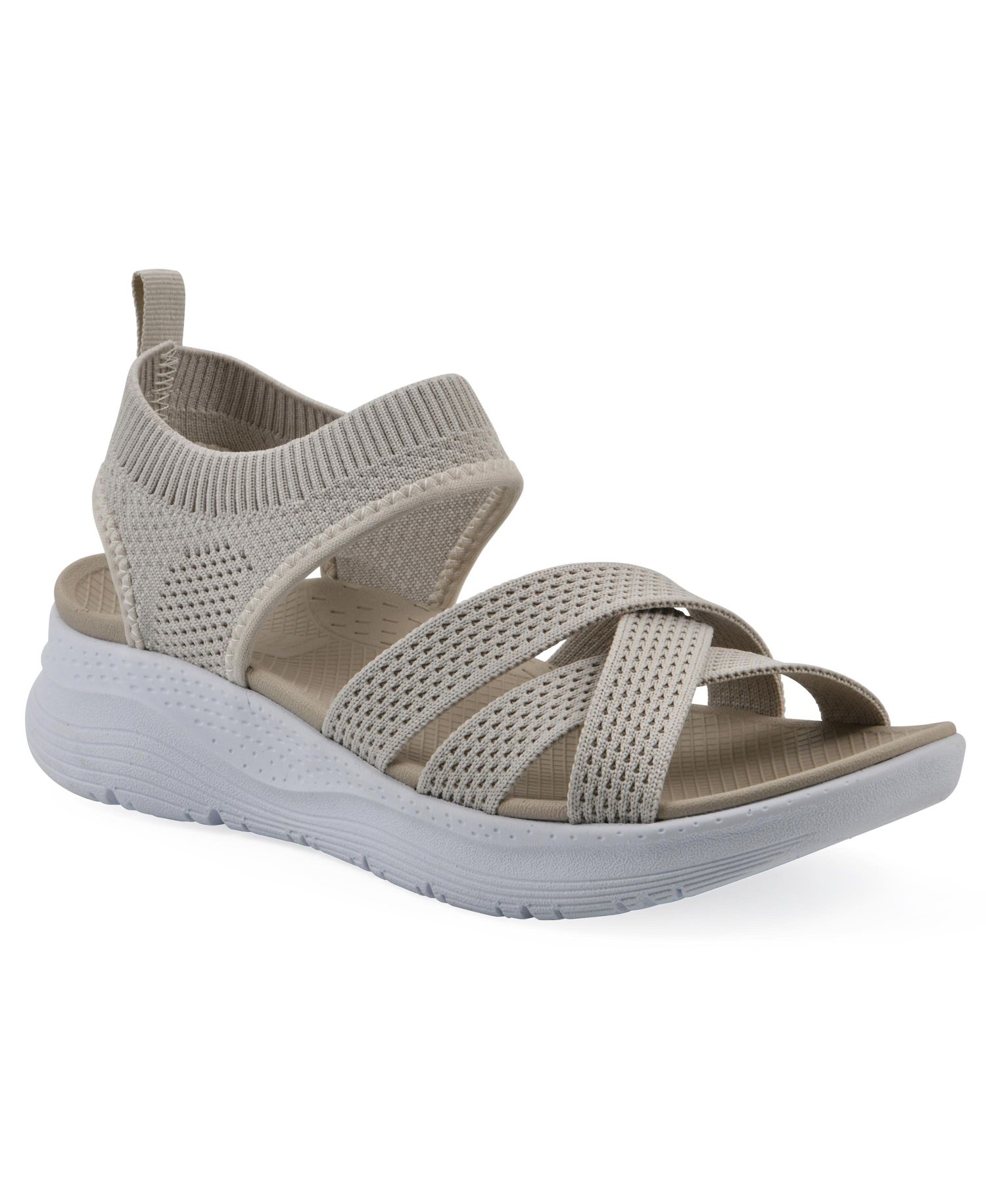 Women's Charry Round Toe Flat Sandals