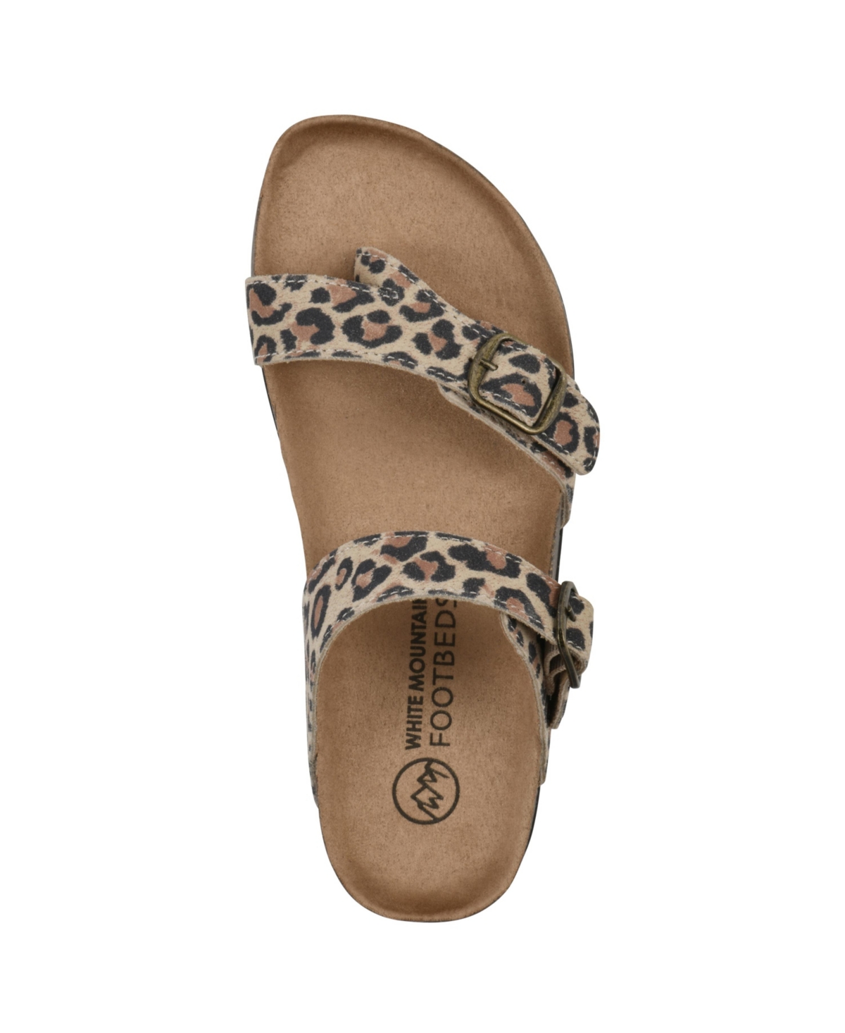 WHITE MOUNTAIN WOMEN'S GRAMS ROUND TOE FLAT SANDALS