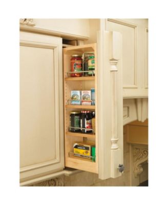Pullout Wall Filler Between Cabinet Shelf Storage 6"x30", 432-WF-6C