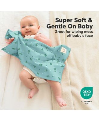 6pk Shea Baby Burp Cloths for Baby Boys and Girls, Burping Cloths for Babies, Newborn