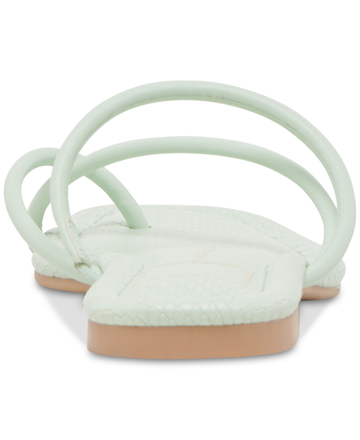 Shop Dolce Vita Women's Leanna Strappy Flat Sandals In Cucumber Stella