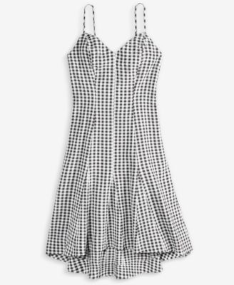 Women's Mommy & Me Gingham High-Low Midi Dress, Exclusively at Macy's