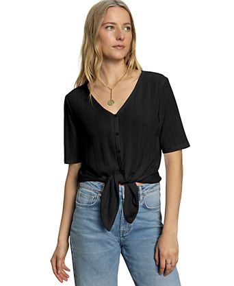 Twist Front Top - Macy's Twist Front Top - Macy's
