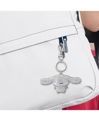 Cinnamoroll Crystal-Embellished Keychain Travel Bag Charm