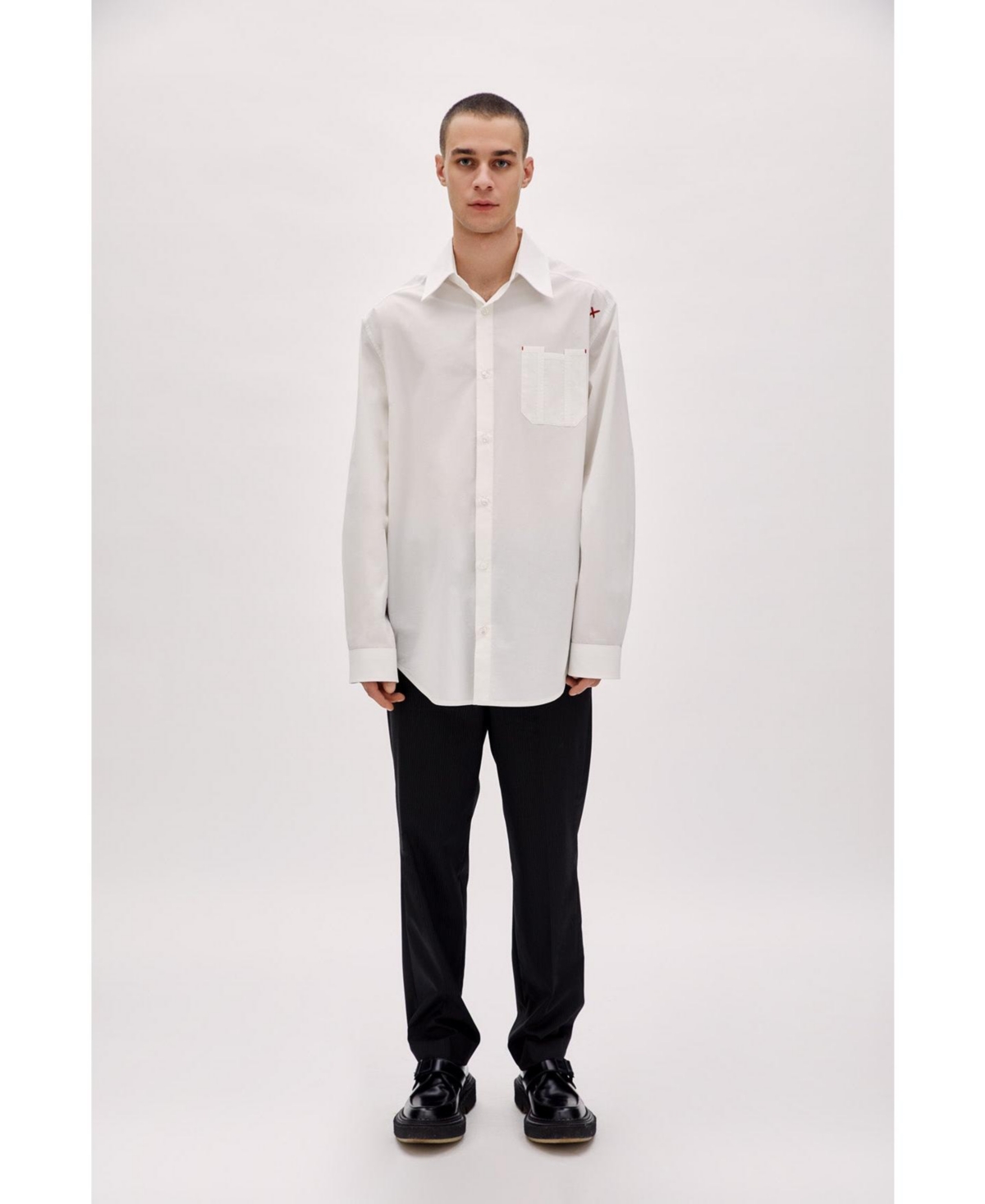 Men's Men Fit Shirt - White