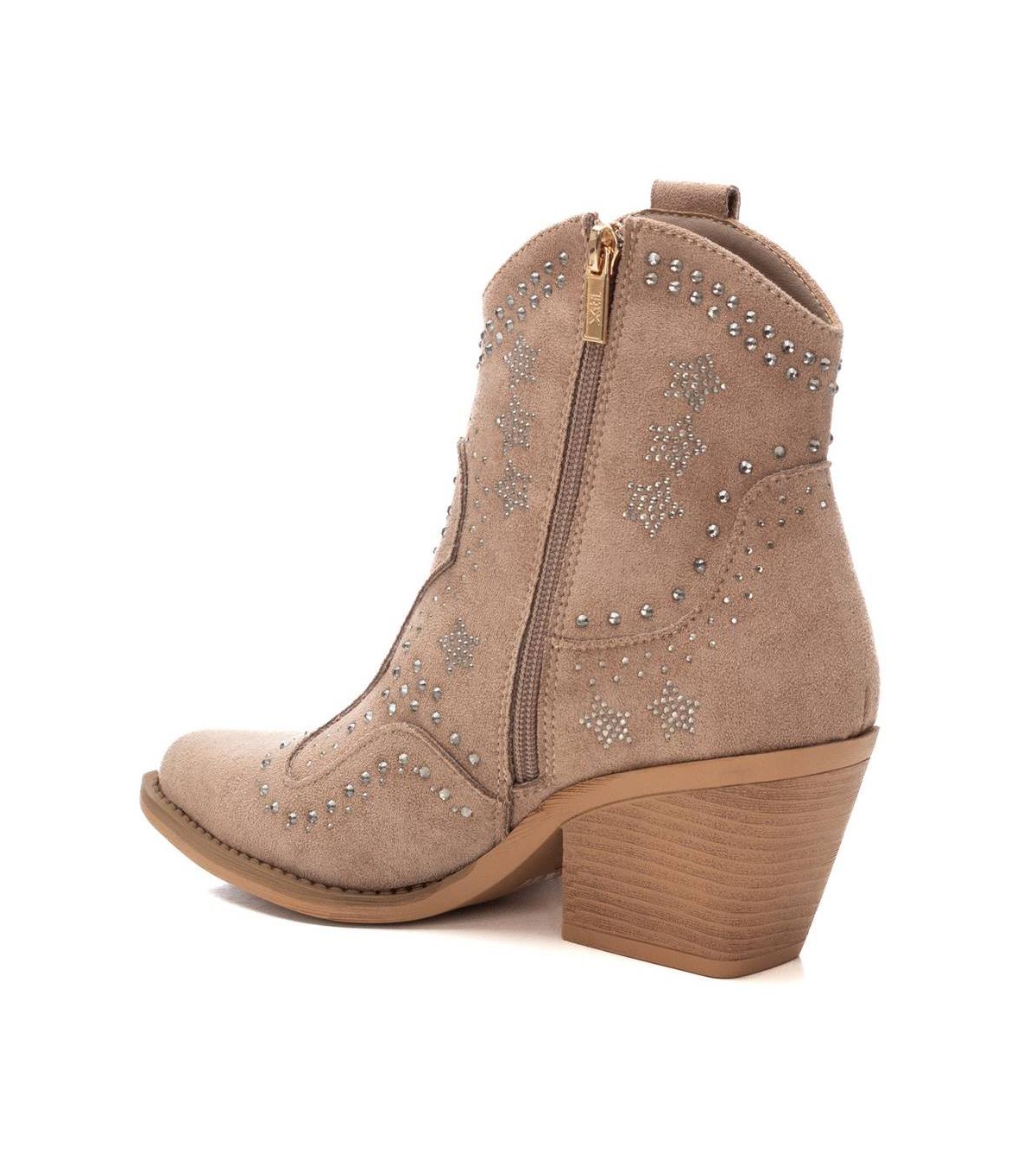 Women's Italian Western Suede Booties By Xti