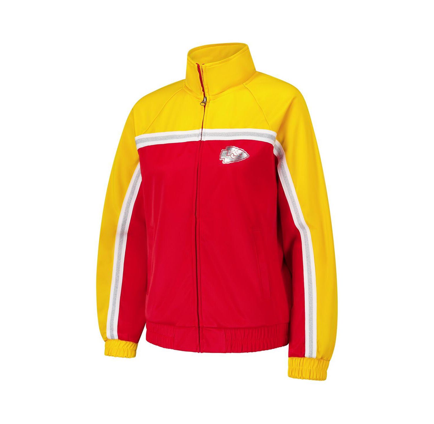 Women's Red Kansas City Chiefs Post Game Full-Zip Track Jacket