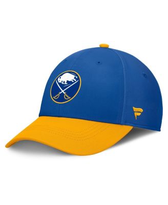 Men's Royal/Gold Buffalo Sabres Authentic Pro Rink Flex Hat