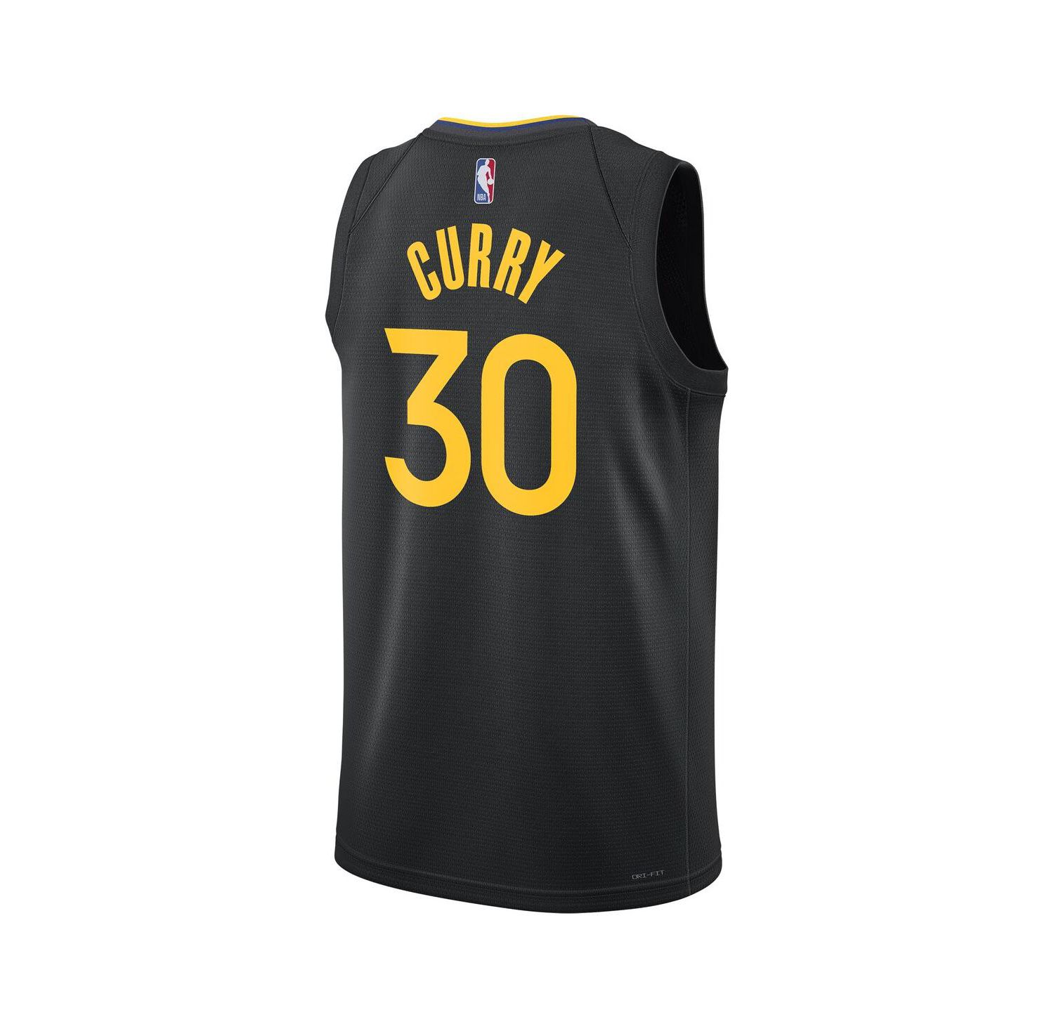 Men's and Women's Stephen Curry Black Golden State Warriors 2024/25 Swingman Jersey - Statement Edition