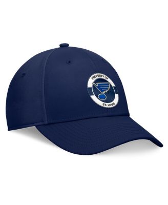 Men's Navy St. Louis Blues Authentic Pro Training Camp Flex Hat