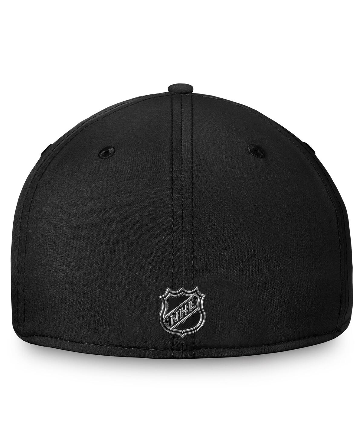 Fanatics Men's Black San Jose Sharks Authentic Pro Rink Flex Hat In Black