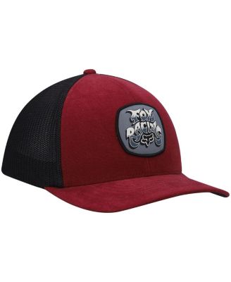 Men's Burgundy/Black Colel Tri-Blend Trucker Flex Hat