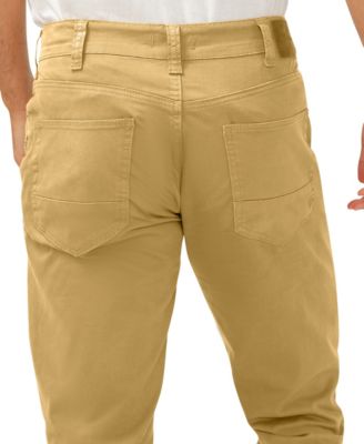 Men's Eddie Classic Athletic Fit Tapered Leg Essential Twill Pants