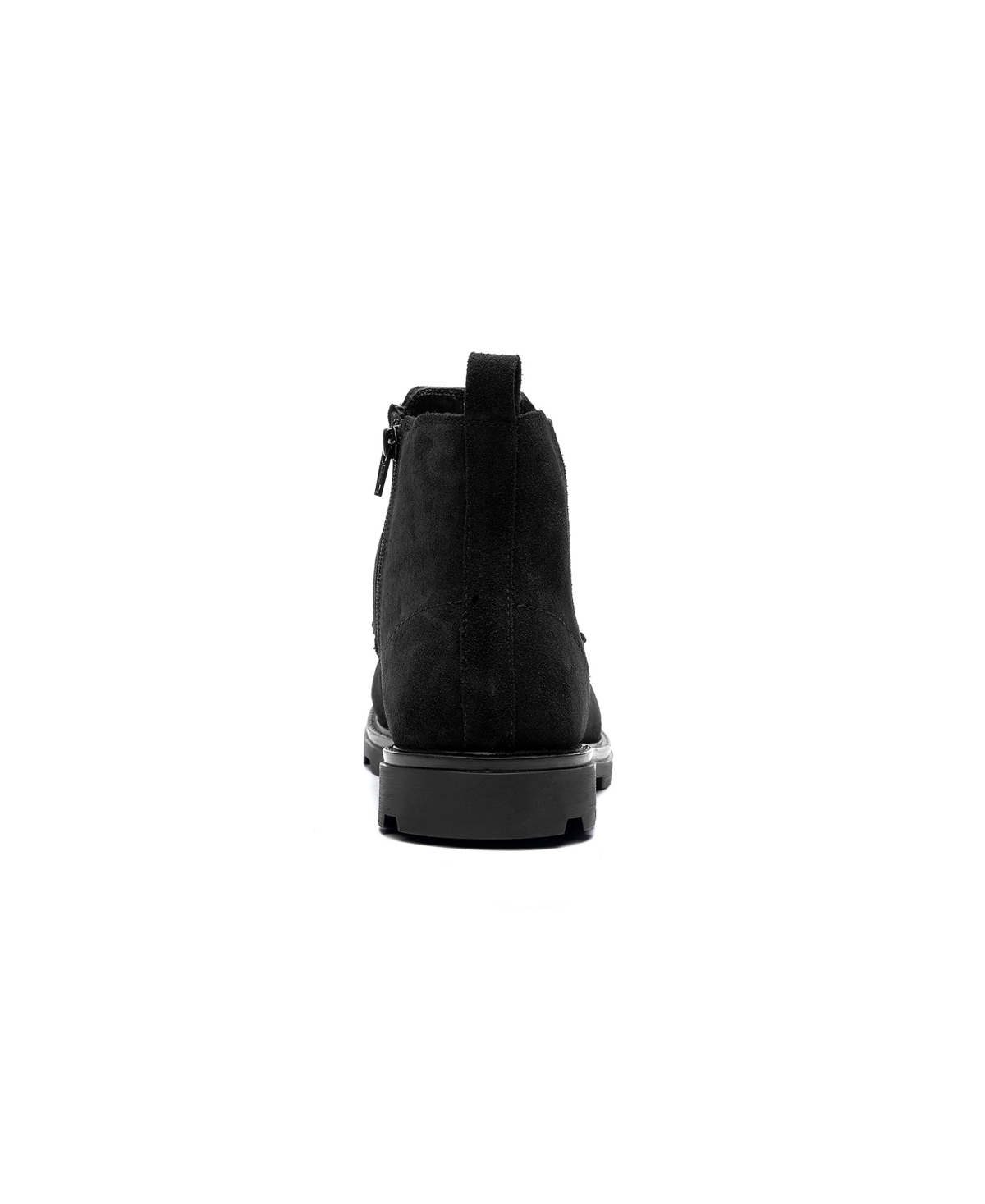 A. Veer Men's Dwayne Leather Chelsea Boots In Black Suede