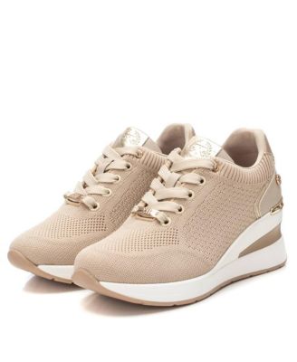 Women's Wedge Lace-Up Sneakers By XTI
