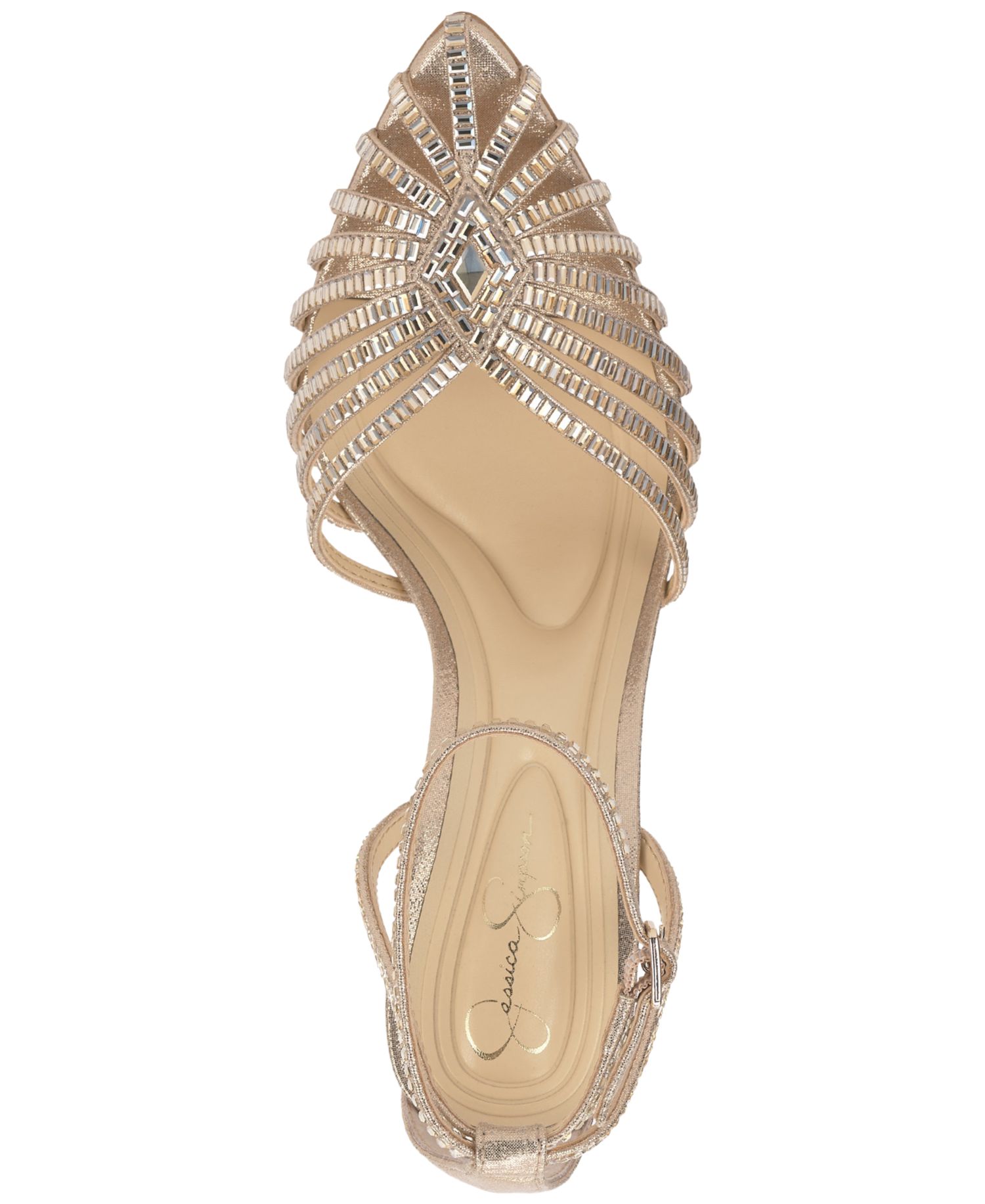 Women's Paveri Huarache Rhinestone Stiletto Pumps
