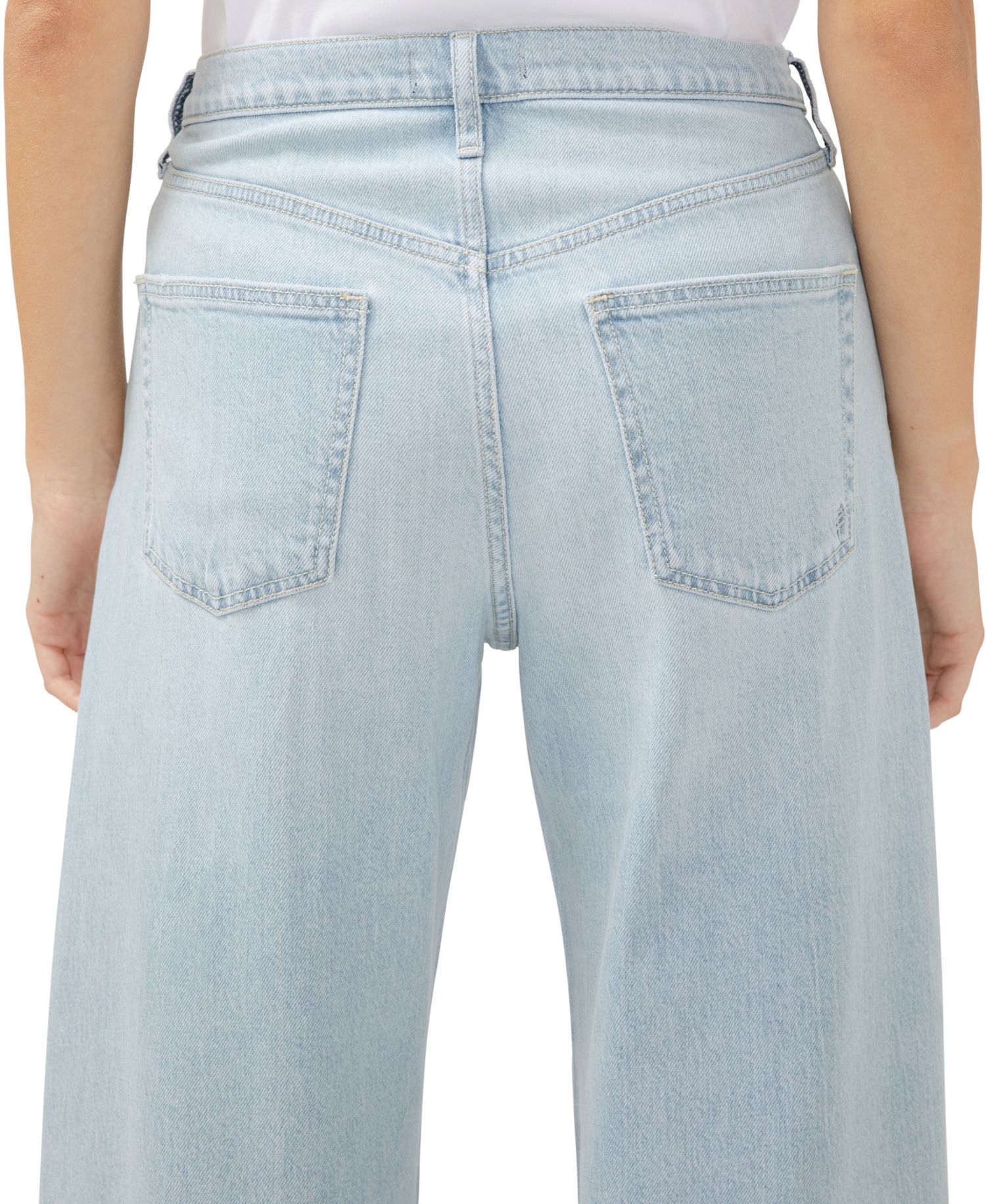 Women's Be Easy Straight Leg Drawstring Jeans