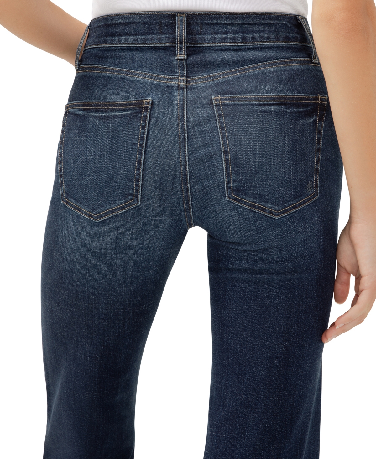 Shop Silver Jeans Co. Women's Avery High Rise Curvy Fit Trouser Jeans In Indigo