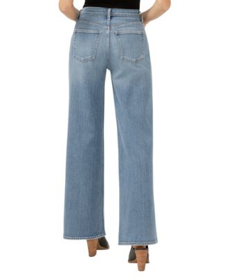 Women's Highly Desirable High Rise Ultra-Wide Leg Jeans