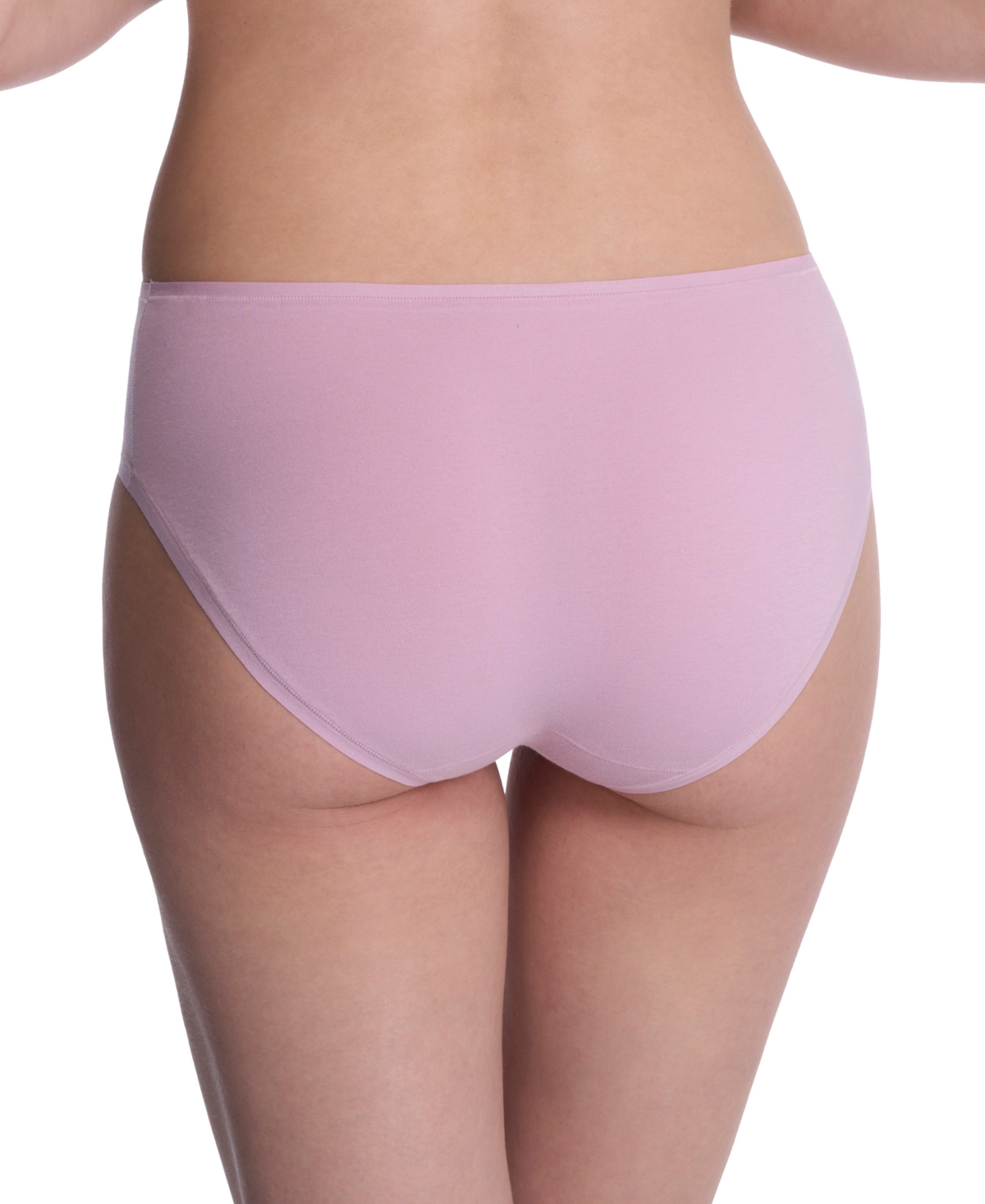 Natori Bliss Bare Cotton Hipster Briefs In Rose Mist