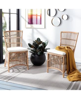 Erika Rattan Accent Chair W/ Cushion