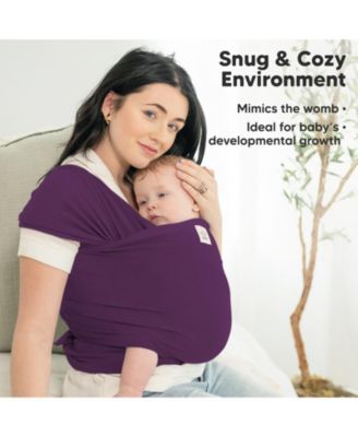 Original Baby Wraps Carrier, Baby Sling Carrier, Stretchy Infant Carrier for Newborn, Toddler