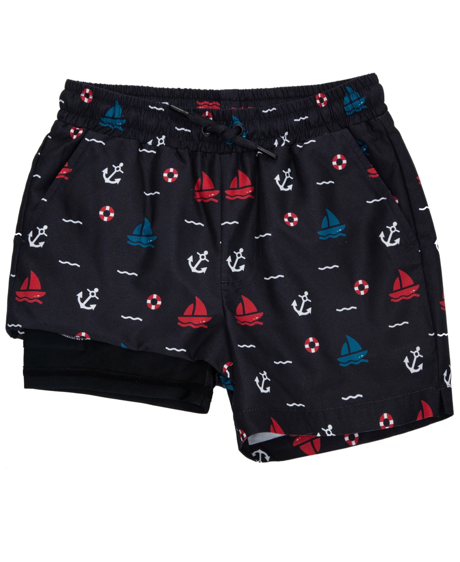 Big Boys Compression Liner Swim Trunks UPF 50+