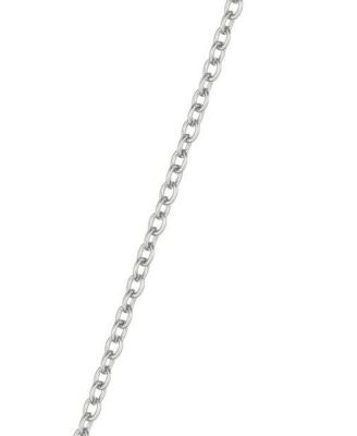 Silver Bow Necklace Set with Cubic Zirconia