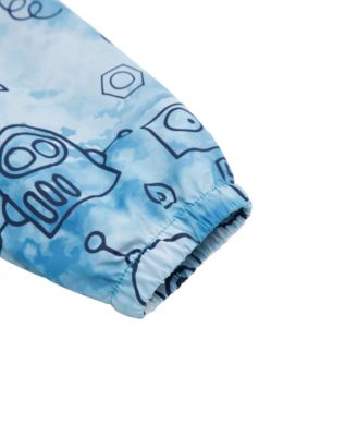 Toddler Boys Fleece Lined Windbreaker Rain Jacket