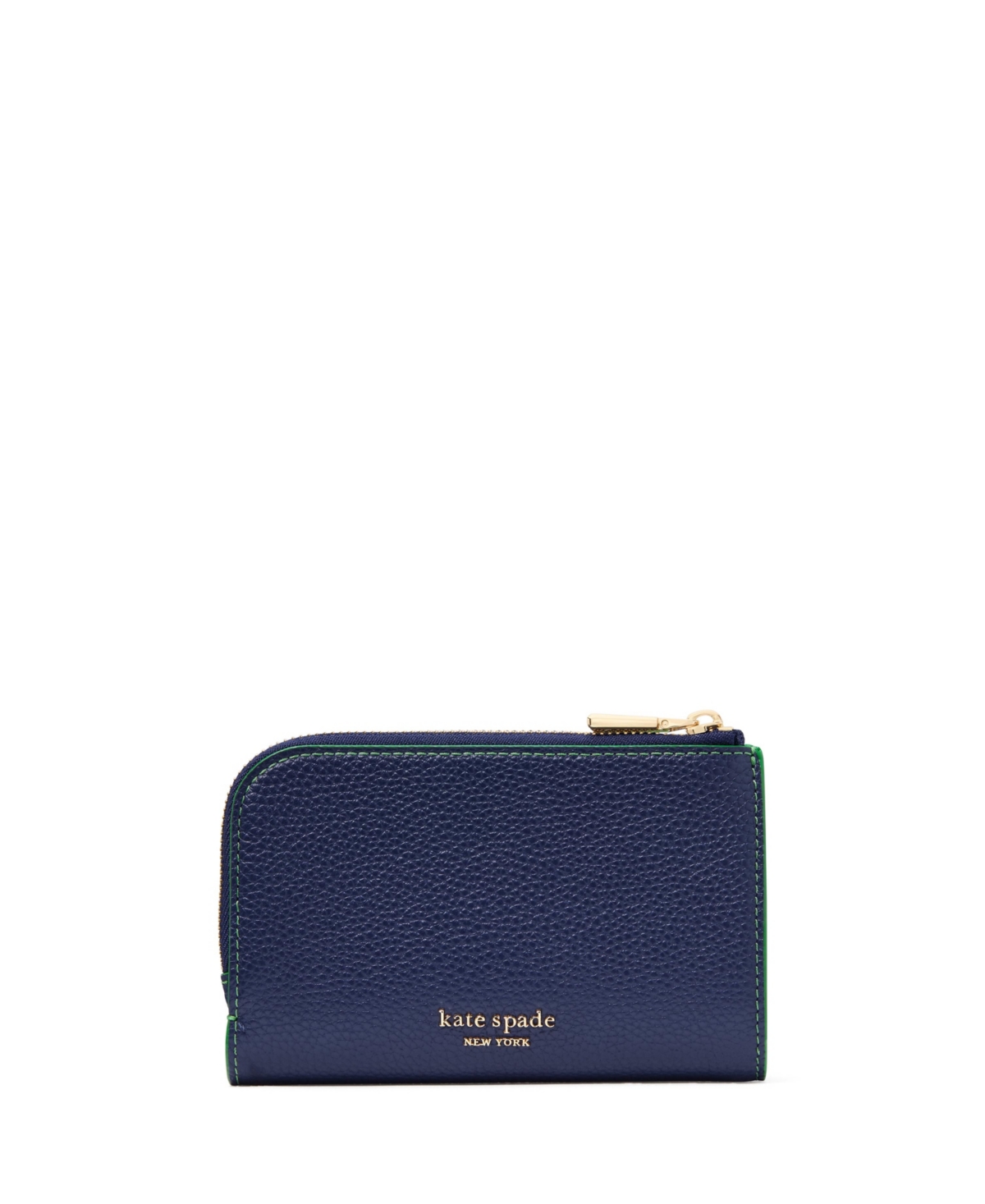Kate Spade In The Garden Compact Wallet In Parisian Navy Multi