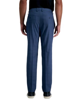 Men's Slim-Fit Stretch Check Dress Pants