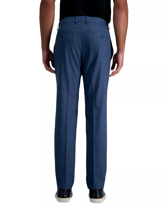 Men's Slim-Fit Stretch Check Dress Pants - thumbnail 8