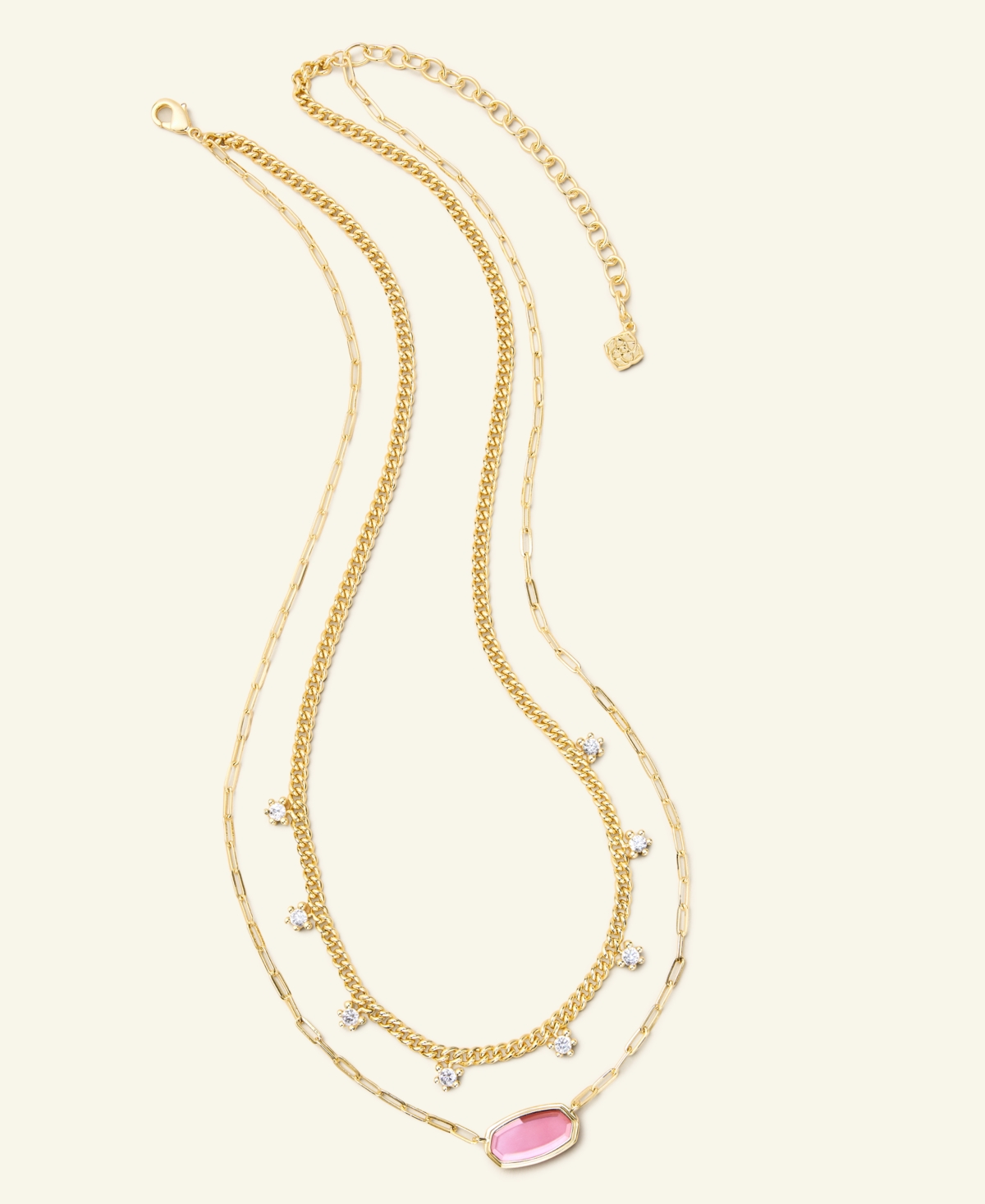 KENDRA SCOTT MACY'S FLOWER SHOW FRAMED ELISA MULTI STRAND NECKLACE, EXCLUSIVELY AT MACY'S 