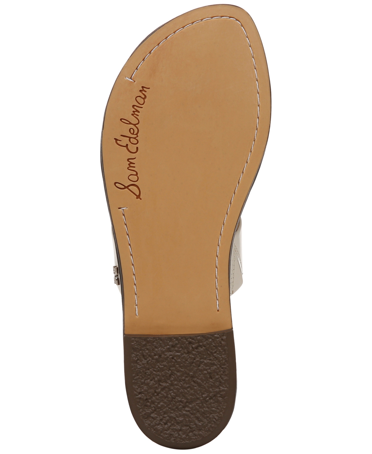 Sam Edelman Gala Slide Sandal In Modern Ivory Leather