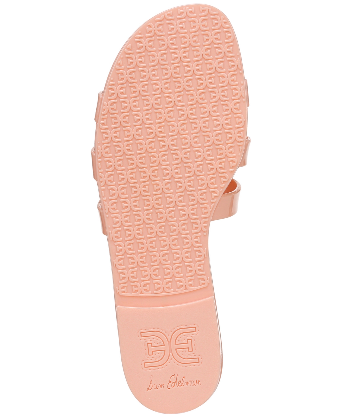 Sam Edelman Bay Jelly Slide Sandal Pink Rosette Jelly In Pink Rosette Jelly