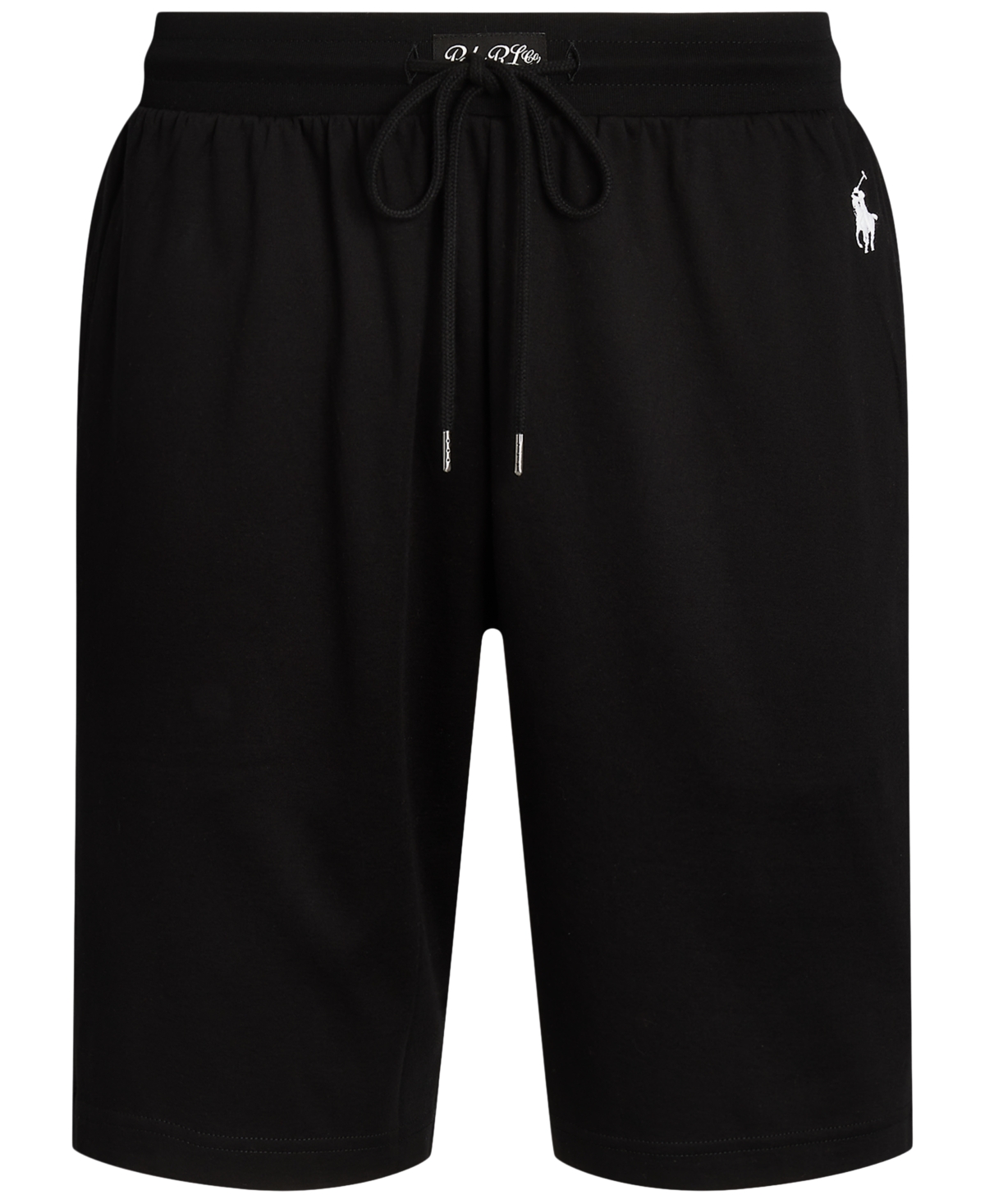 Men's Cotton Pajama Shorts - Polo Black