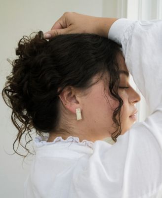 Haveli Etched Earring Set